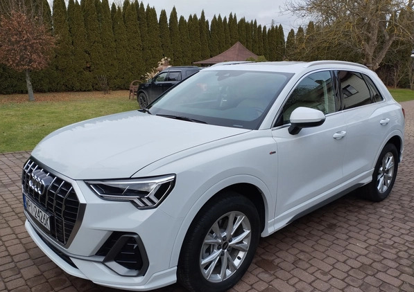 Audi Q3 cena 155900 przebieg: 11187, rok produkcji 2022 z Oborniki małe 352